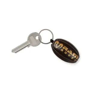Vintage Rugby Ball Key Ring